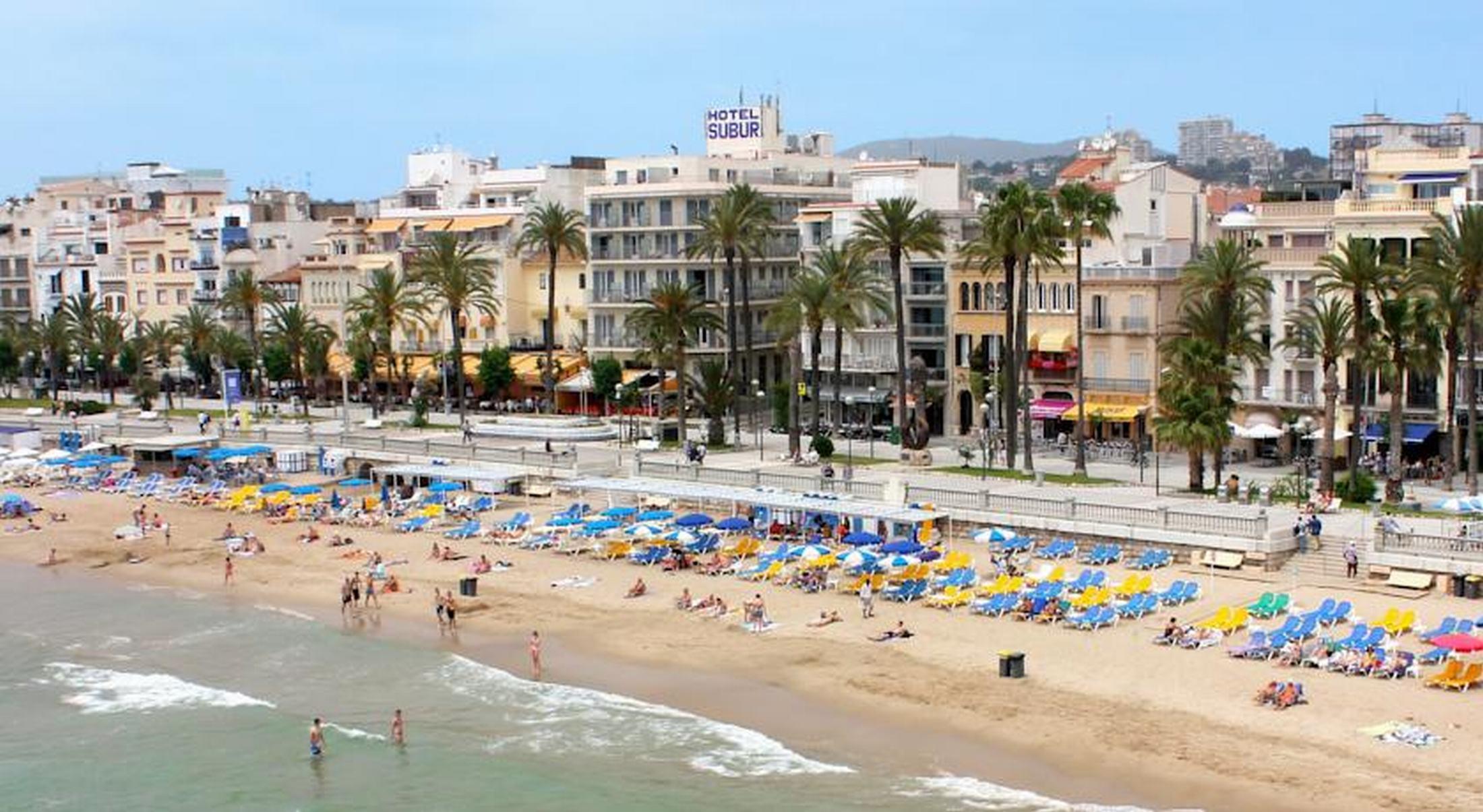 Hotel Subur Sitges Exterior foto